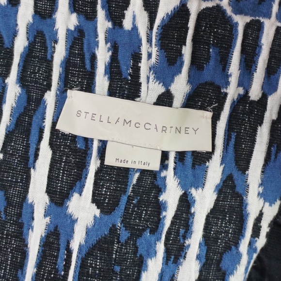 Stella McCartney Blue Print Zipper Hoodie - Picture 4 of 6